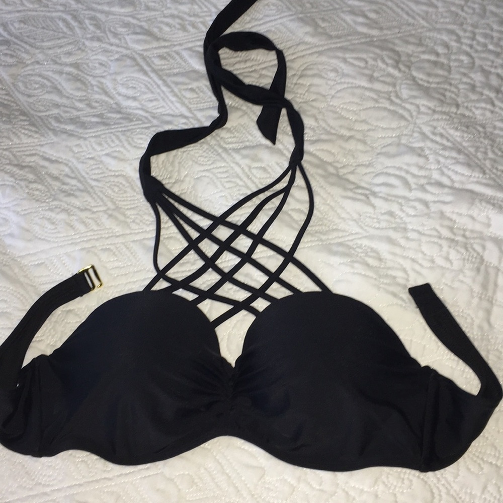 Never worn push up bikini top